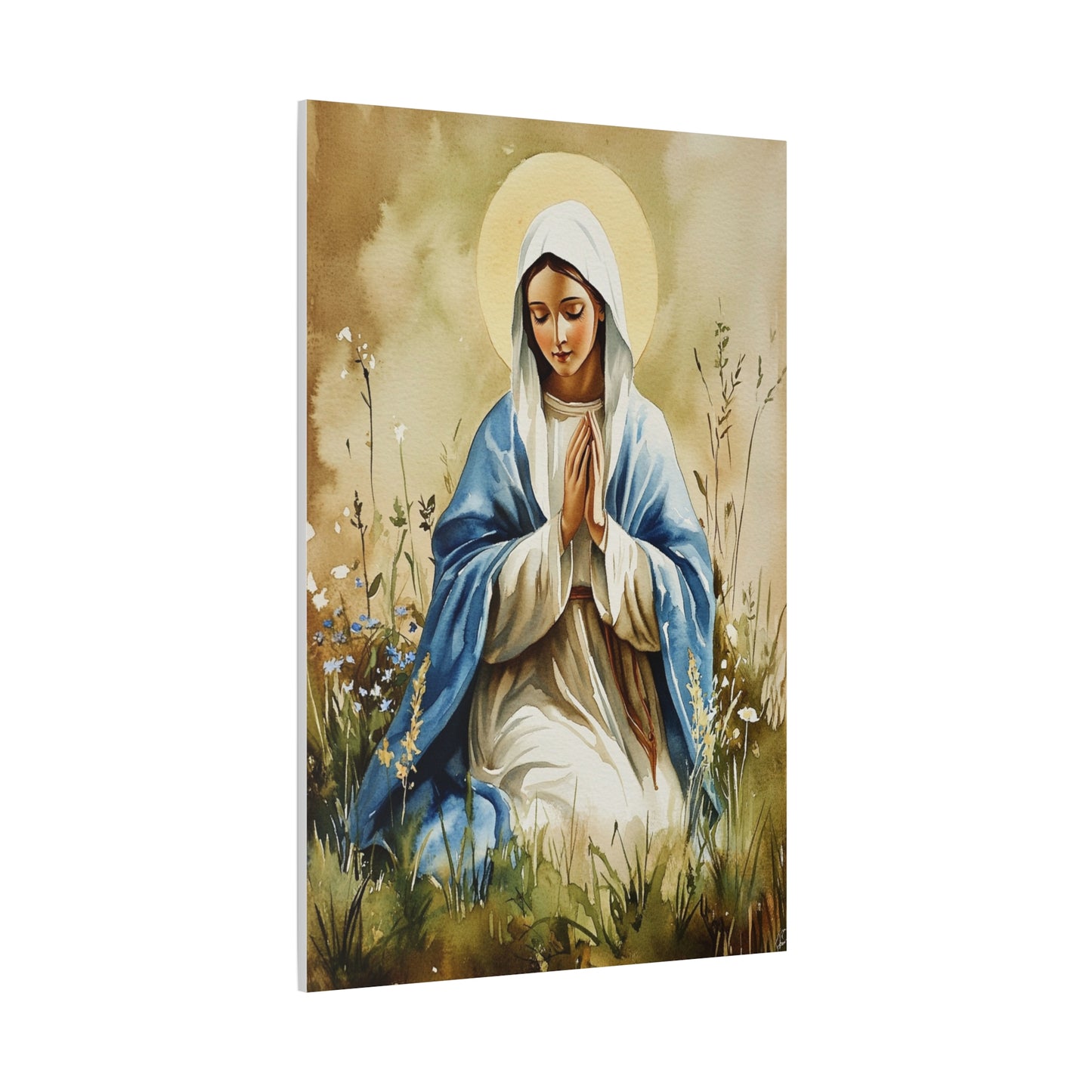 Ready to Hang - Our Lady The Most Holy Mary Catholic Canvas Wall Art, Christian Decor