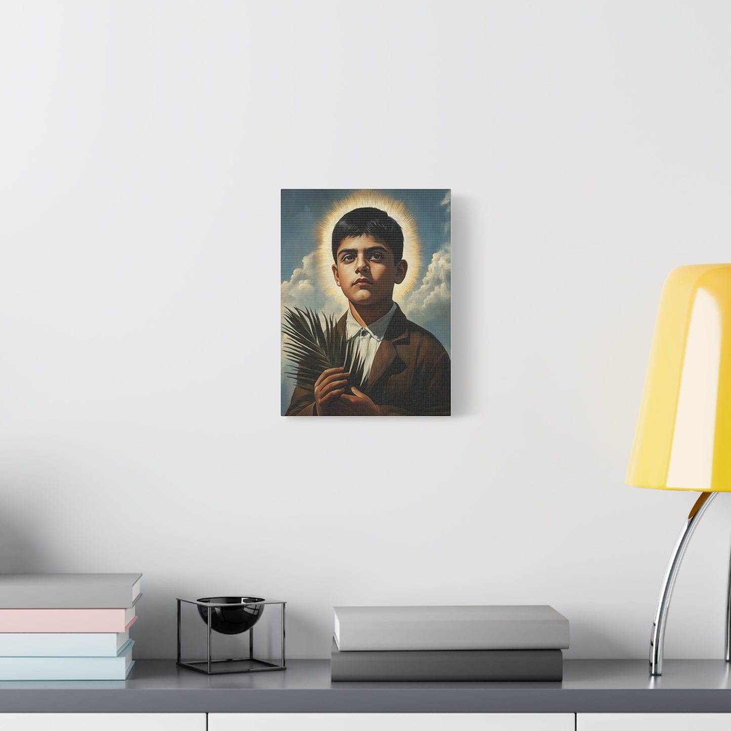 St. Jose Sanchez del Rio Catholic Canvas Wall Art, Christian Decor