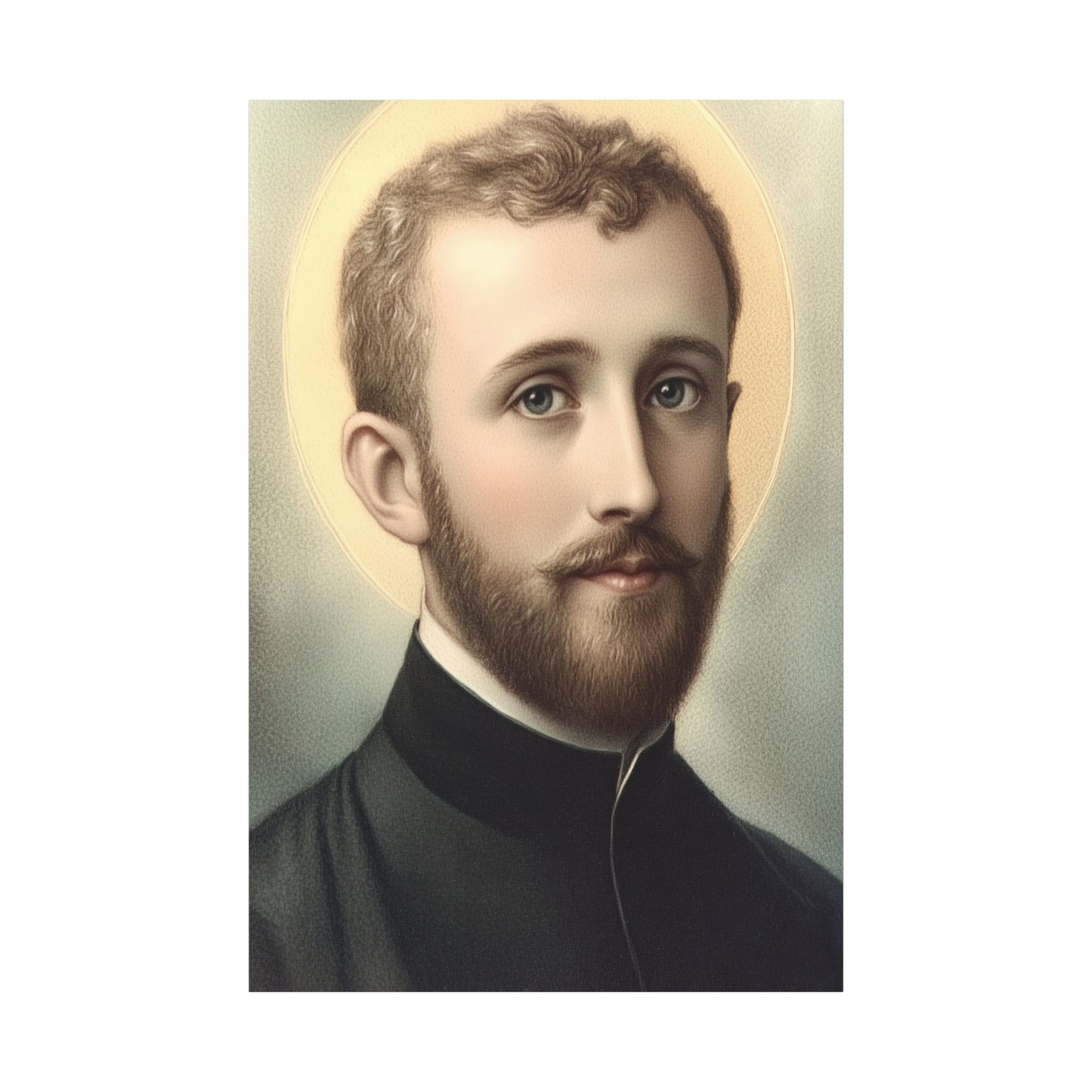 Ready To Hang - St. Rene Goupil Catholic Canvas Wall Art, Christian Decor