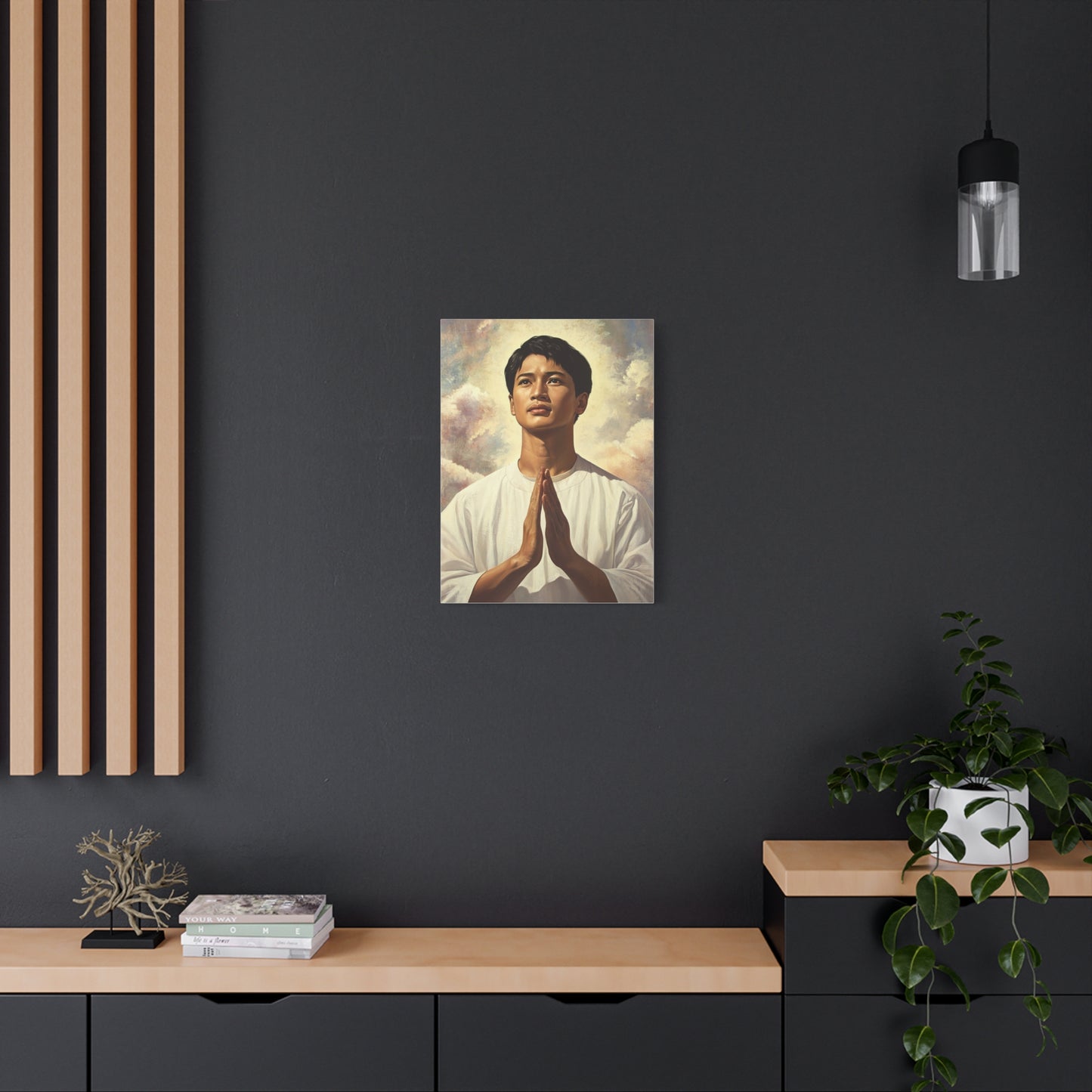 Ready to Hang - St. Pedro Calungsod Catholic Canvas Wall Art, Christian Decor