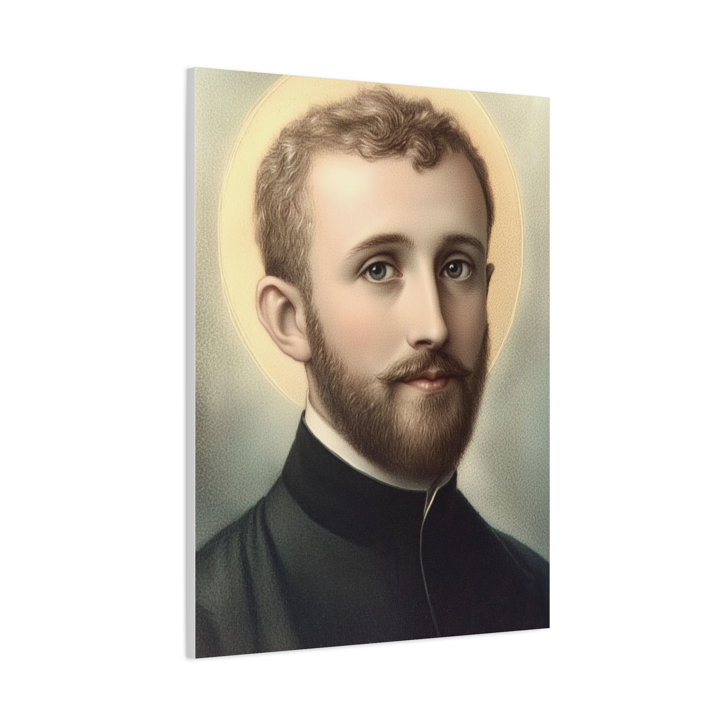 Ready To Hang - St. Rene Goupil Catholic Canvas Wall Art, Christian Decor