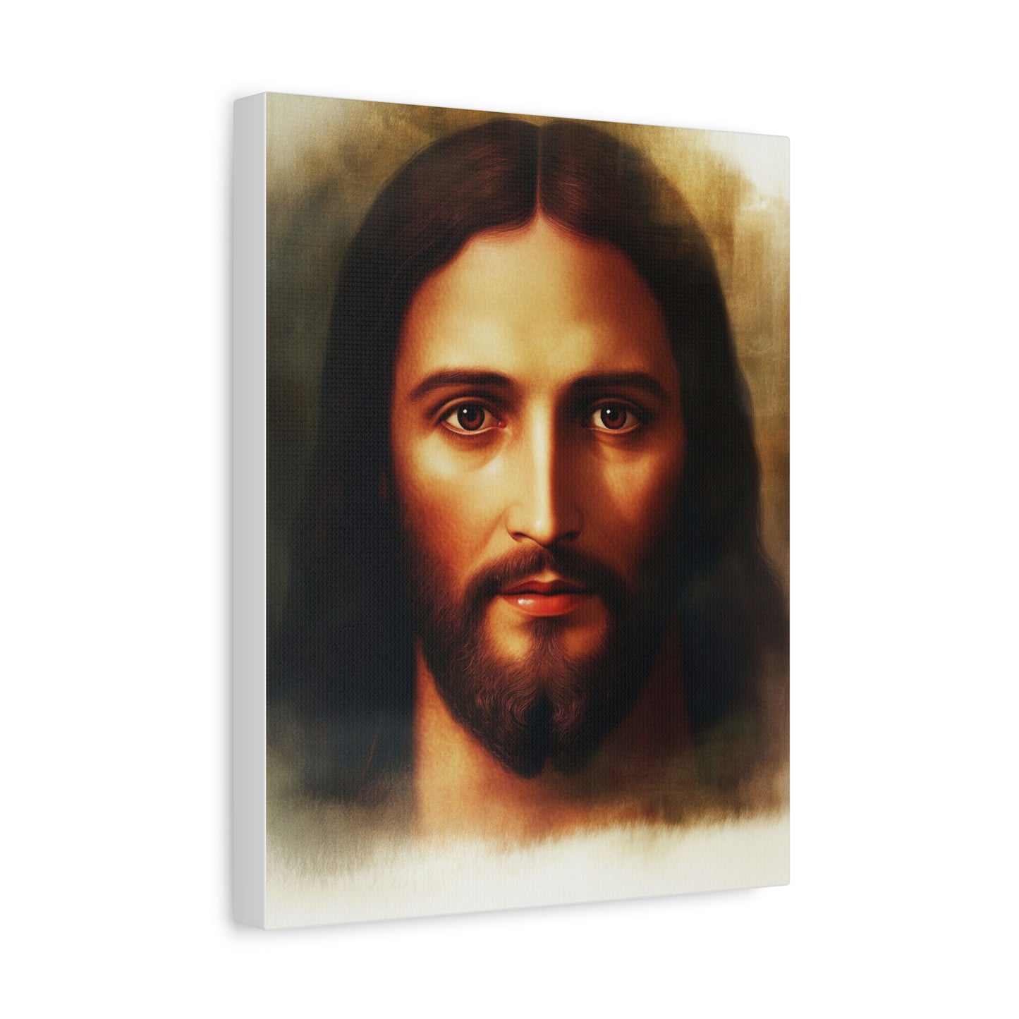 Jesus Holy Face Catholic Canvas Wall Art, Christian Decor