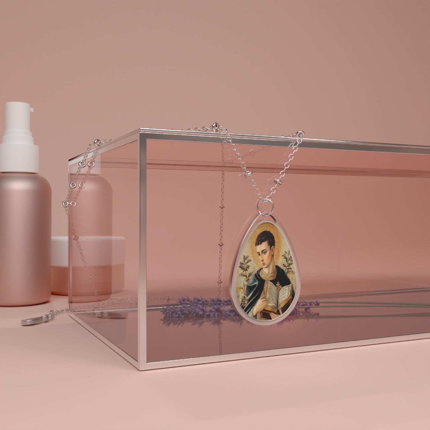 St. Aloysius Gonzaga1 Catholic Necklace Drop Pendant