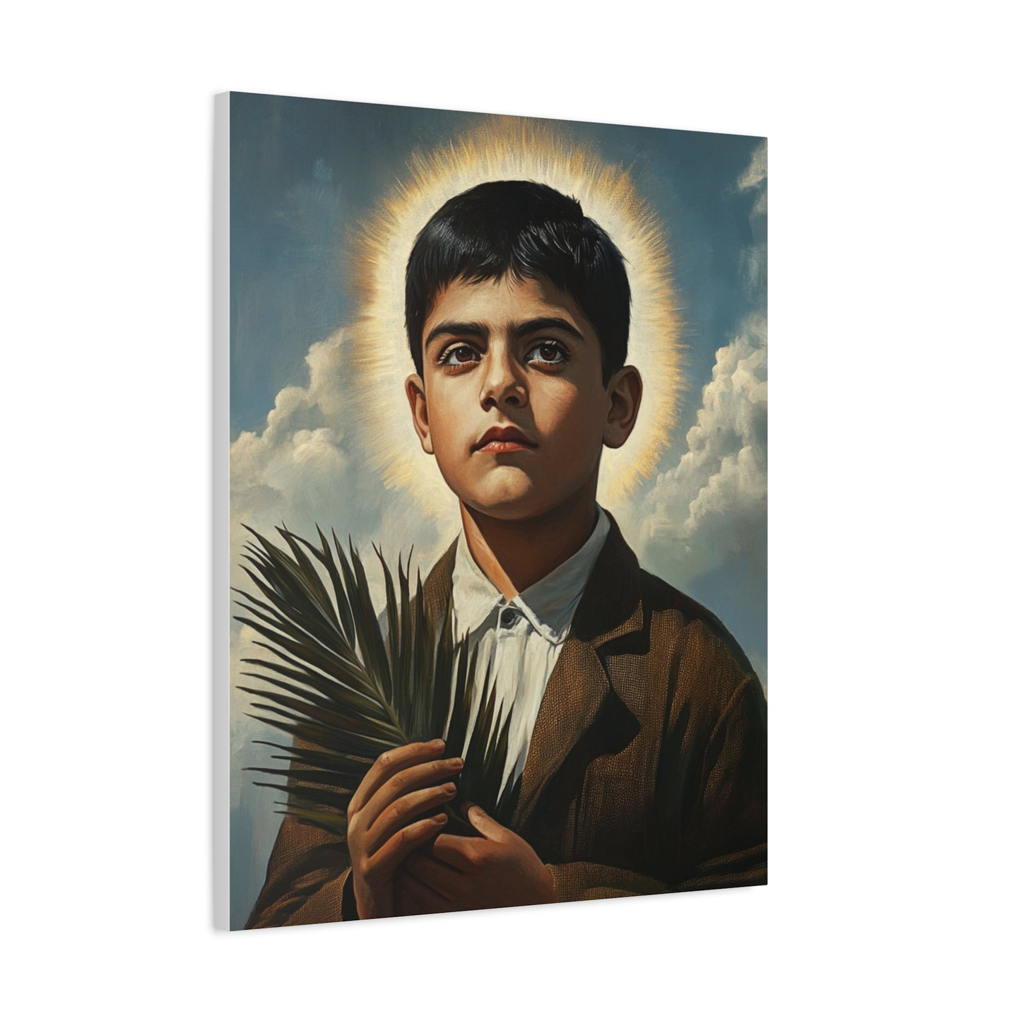 St. Jose Sanchez del Rio Catholic Canvas Wall Art, Christian Decor