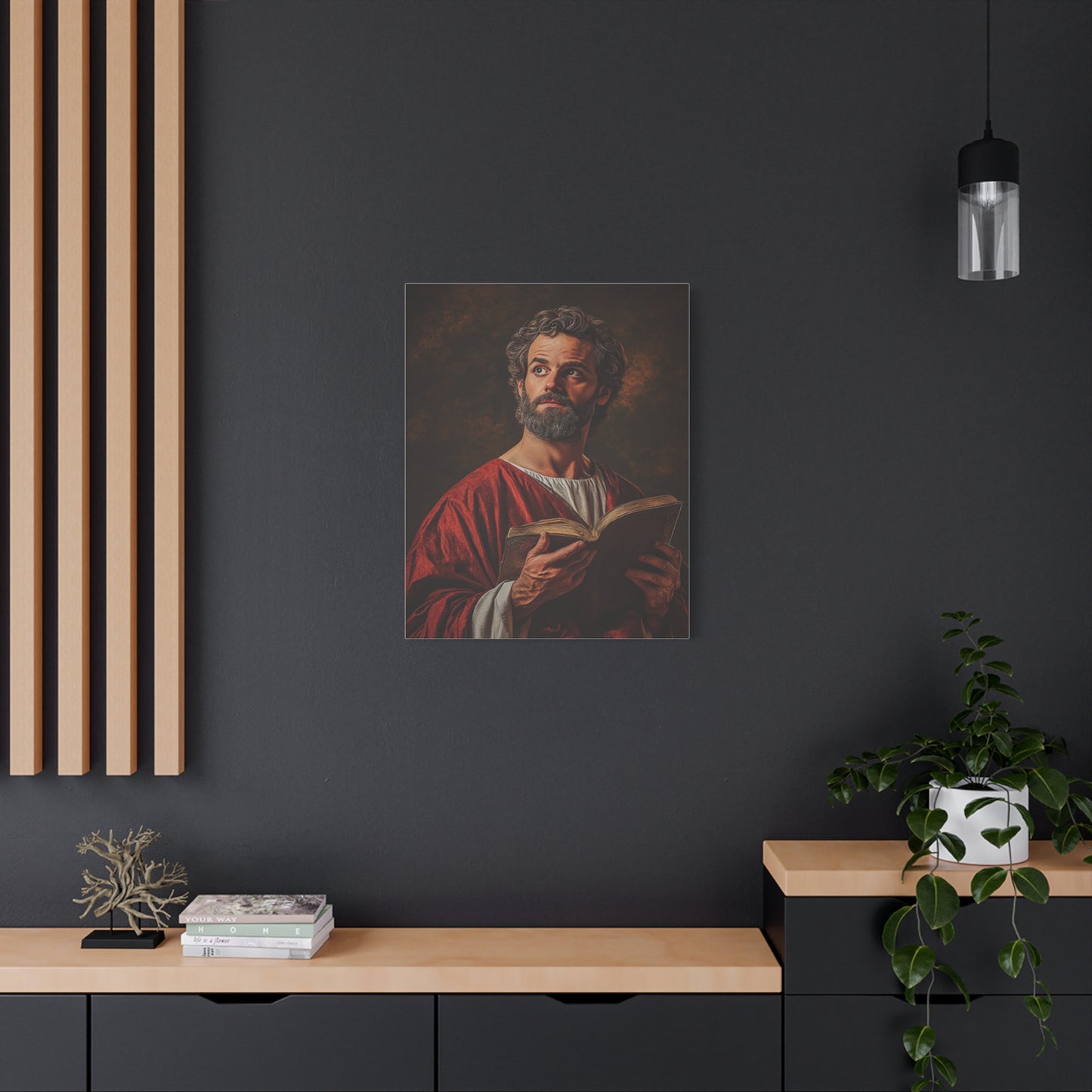 St. Matthew the Apostle Canvas Wall Art, Christian Decor
