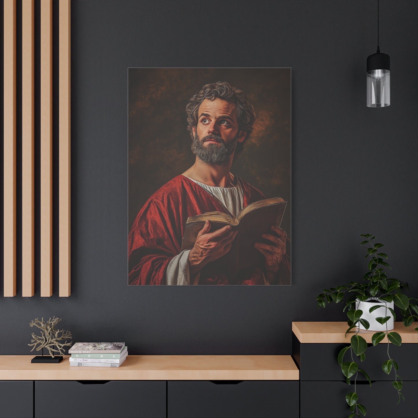 St. Matthew the Apostle Canvas Wall Art, Christian Decor