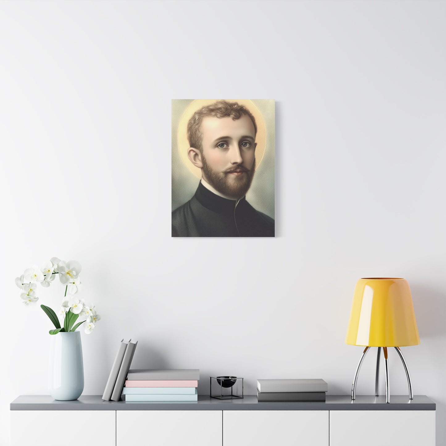 Ready To Hang - St. Rene Goupil Catholic Canvas Wall Art, Christian Decor