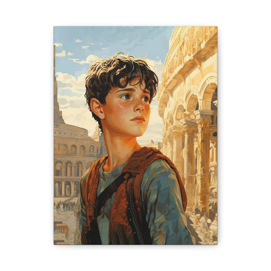 Ready to Hang - St. Pancras of Rome Catholic Canvas Wall Art, Christian Decor