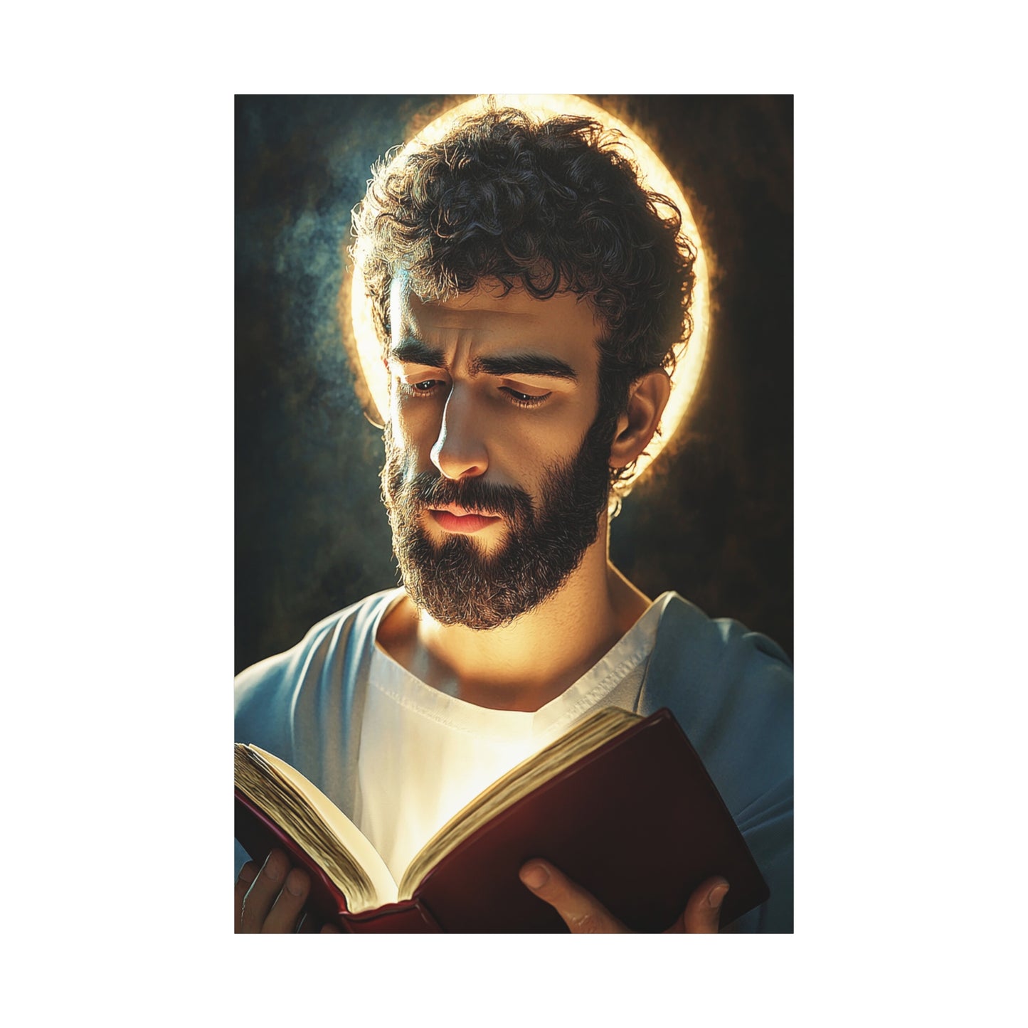 St. Barnabas Canvas Print, Catholic Decor Wall, Gift Religious Christian