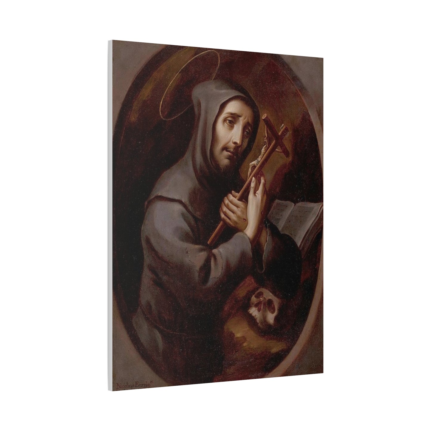 St Francis Catholic HQ Print on Canvas Ready To Hang - Virgin Mary Canvas