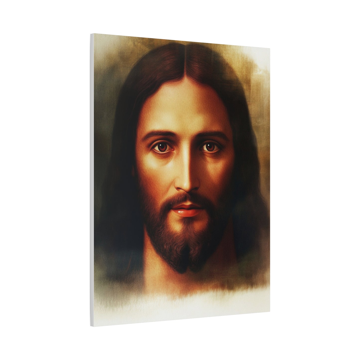 Jesus Holy Face Catholic Canvas Wall Art, Christian Decor
