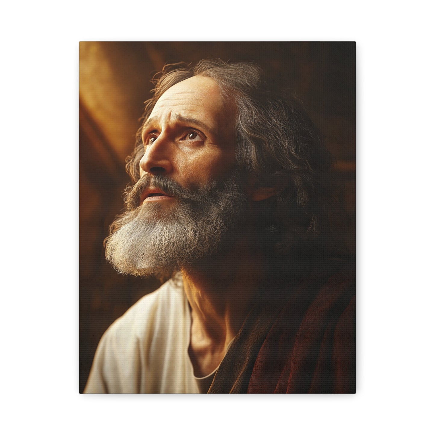St. Matthew Apostle and Evangelist Catholic Canvas Wall Art, Christian Decor