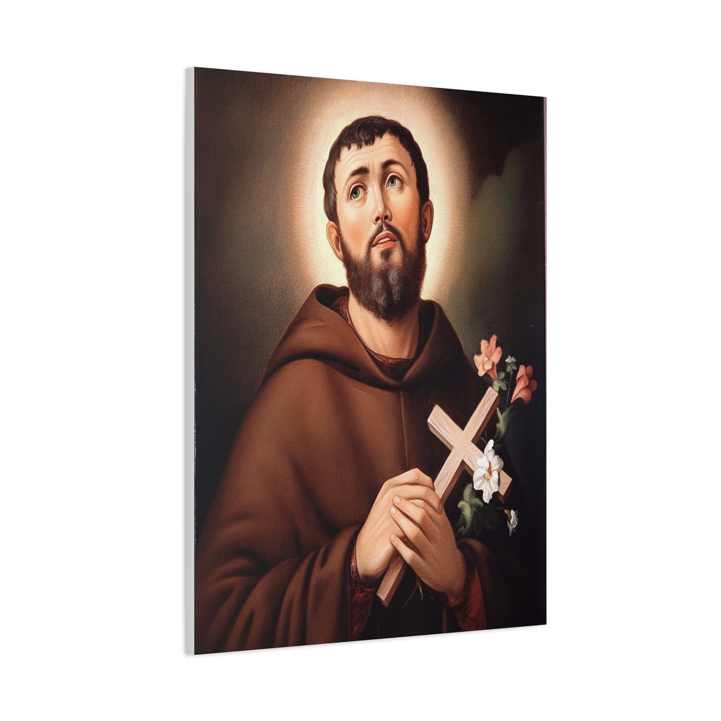 St. Fidelis of Sigmaringen Catholic Canvas Wall Art, Christian Decor