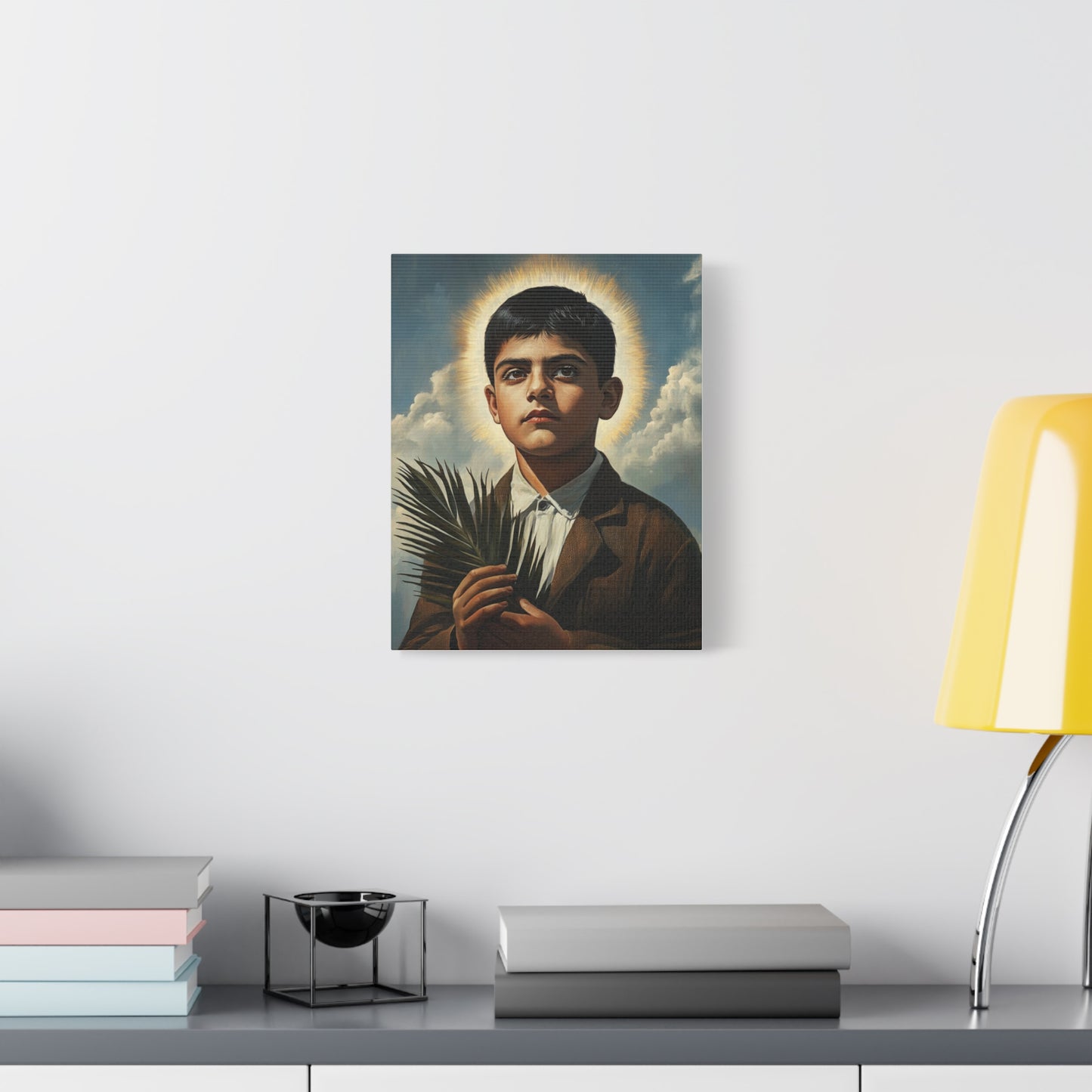 St. Jose Sanchez del Rio Catholic Canvas Wall Art, Christian Decor