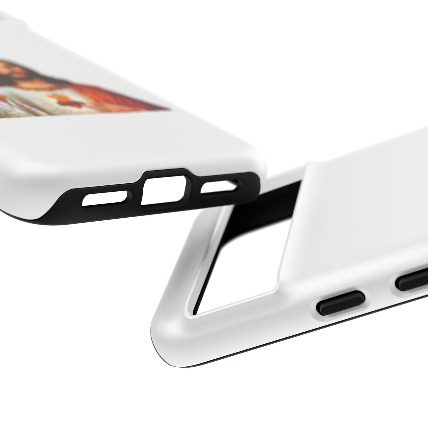 Artistic Phone Case Featuring Jesus, Tough Phone Case, Christian Gift, Religious Phone Cover, Inspirational Phone Accessory, Unique Jesus