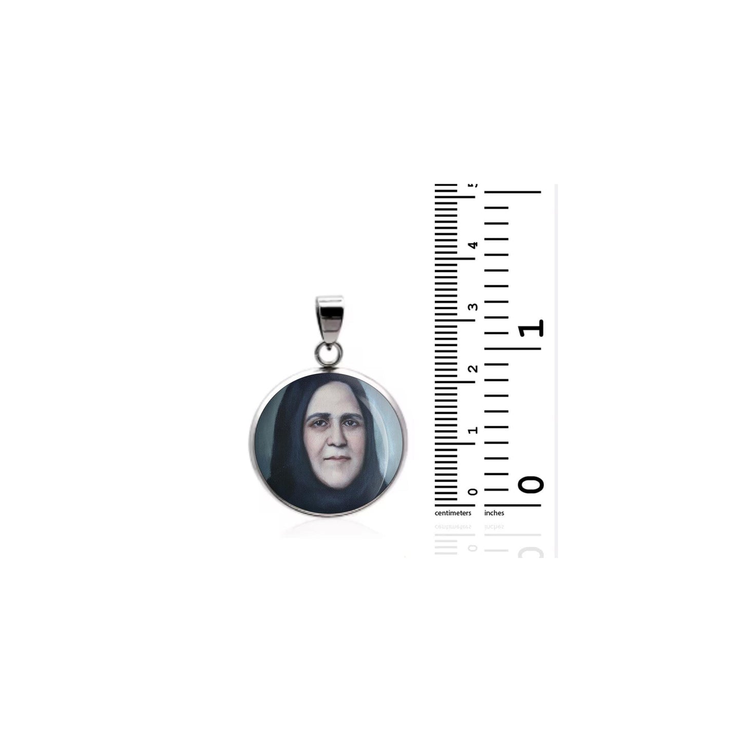Saint Rita Amada De Jesus Religious Devotional sterling silver 925 Christian Medal Patron