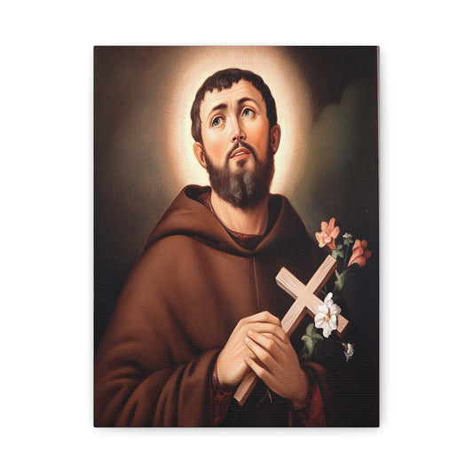 St. Fidelis of Sigmaringen Catholic Canvas Wall Art, Christian Decor