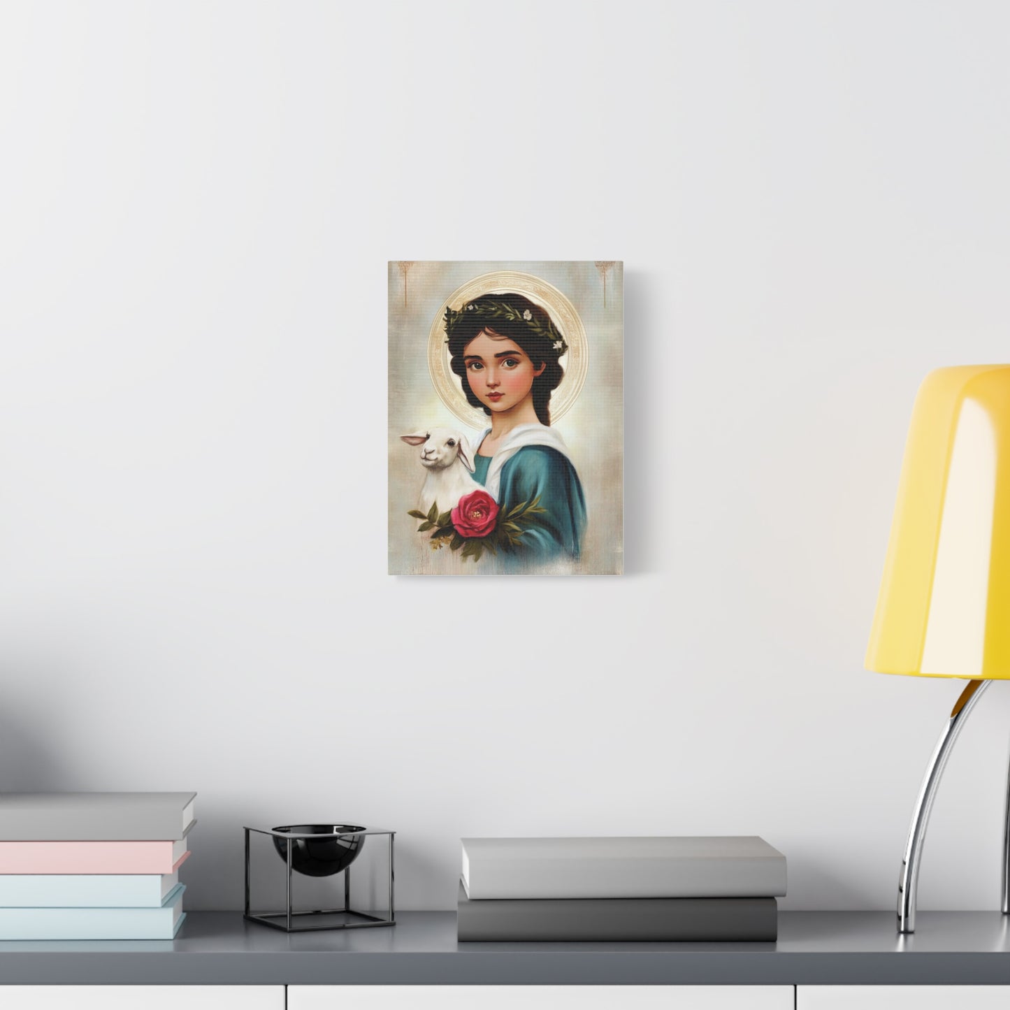 AgnesCanvas Wall Art, Christian Decor