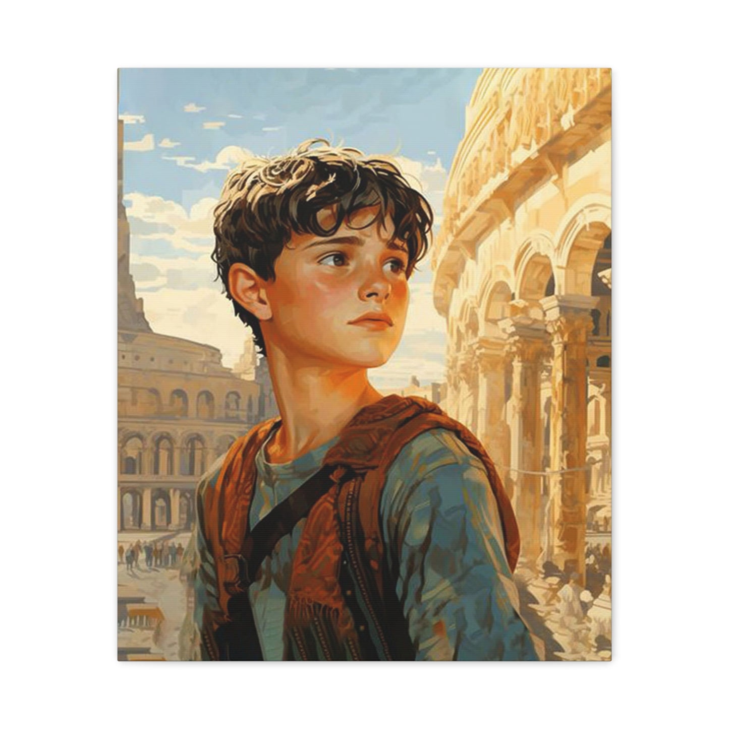 Ready to Hang - St. Pancras of Rome Catholic Canvas Wall Art, Christian Decor