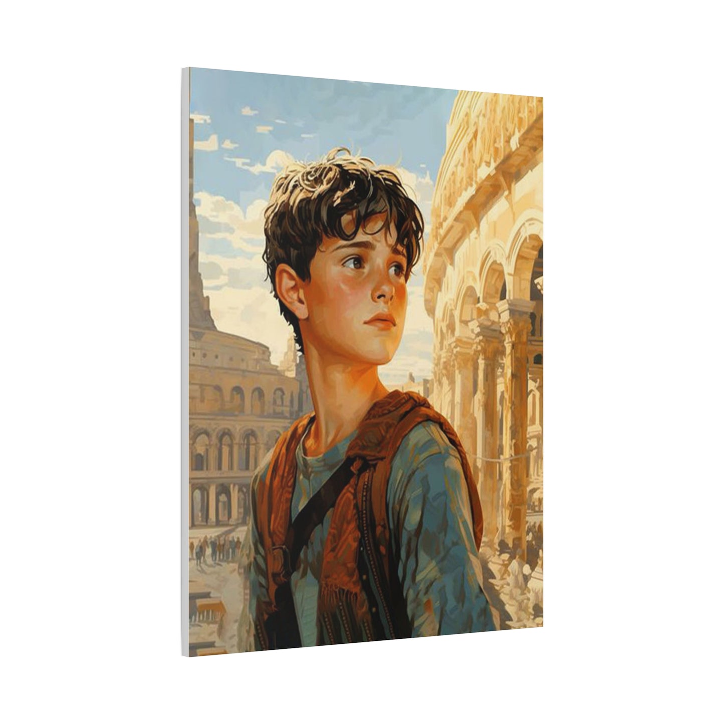 Ready to Hang - St. Pancras of Rome Catholic Canvas Wall Art, Christian Decor