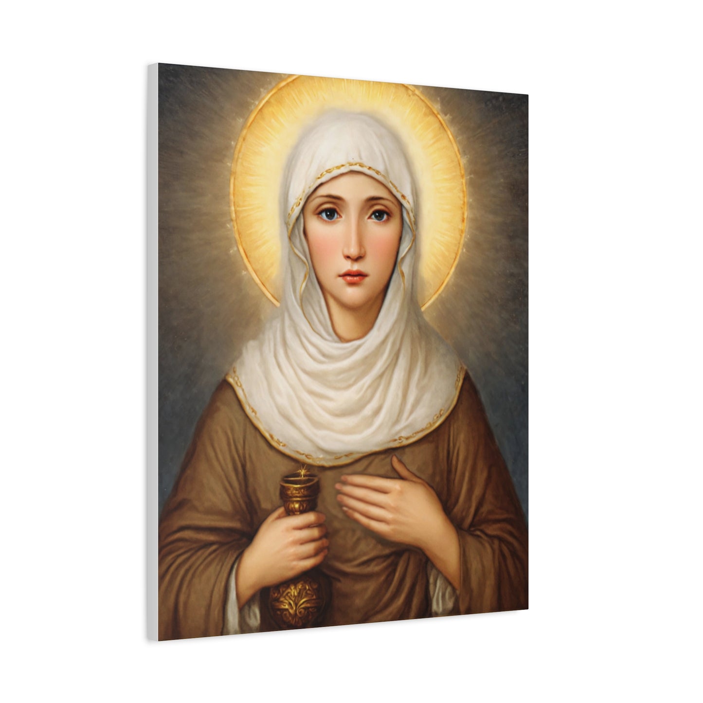 St. Joanna the Myrrhbearer Religious Canvas Wall Art, Christian Decor