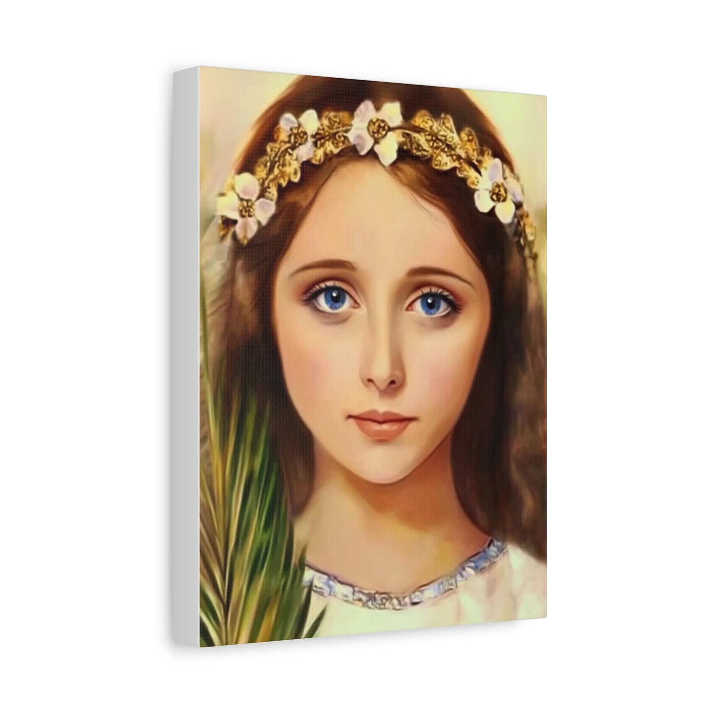 Ready To Hang - St. Philomena Catholic Canvas Wall Art, Christian Decor