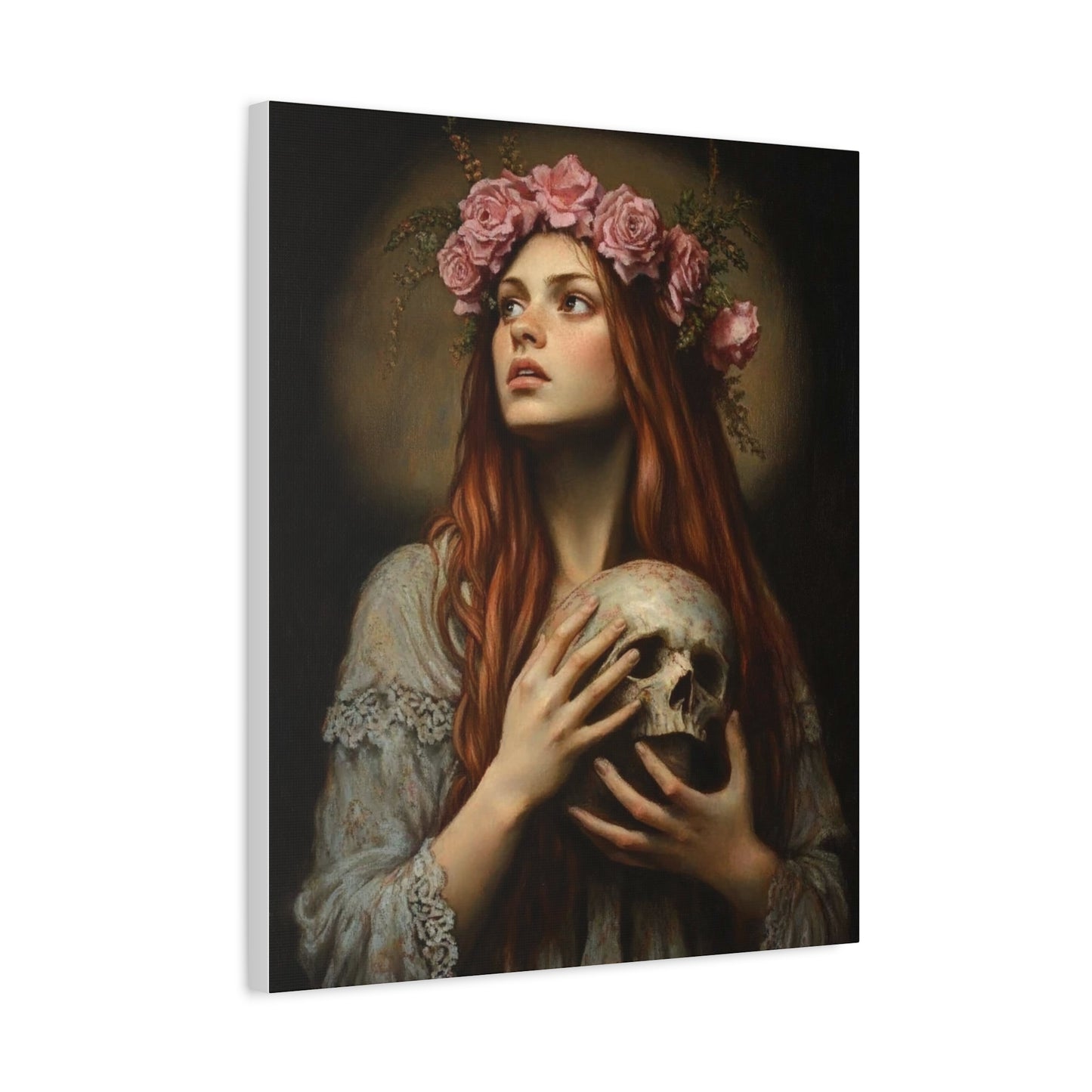 Ready To Hang - St. Rosalia la Santuzza Catholic Canvas Wall Art, Christian Decor