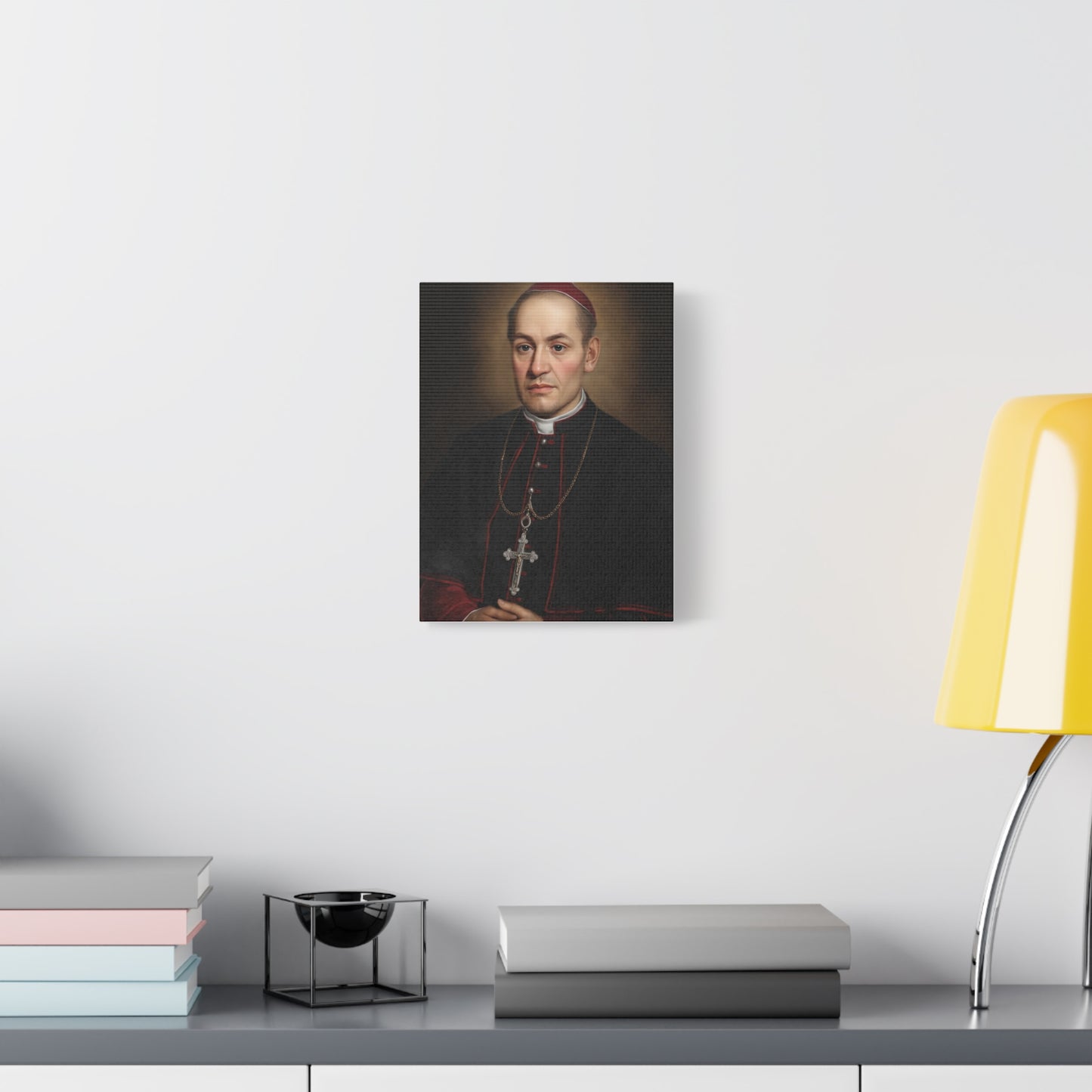 St. Anthony Mary Claret Canvas Print, Catholic Decor Wall, Gift Religious Christian