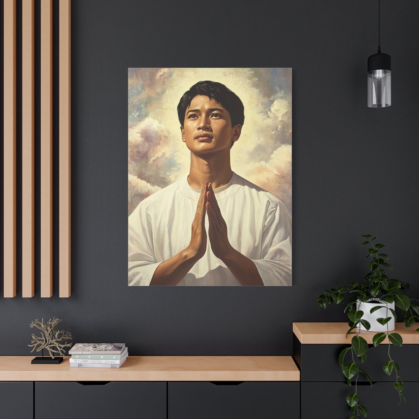 Ready to Hang - St. Pedro Calungsod Catholic Canvas Wall Art, Christian Decor