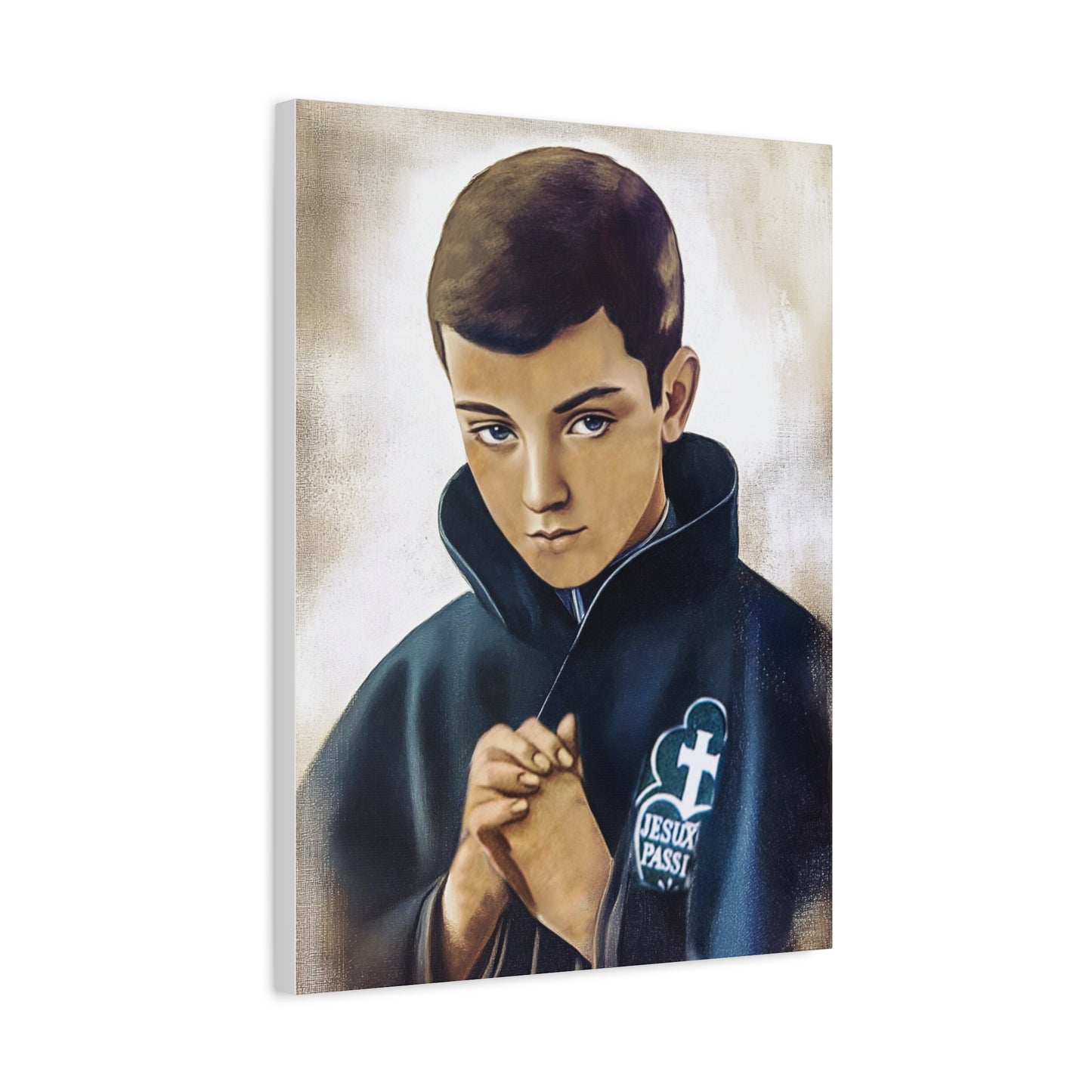 St. Gabriel Our Lady of Sorrows Catholic Canvas Wall Art, Christian Decor