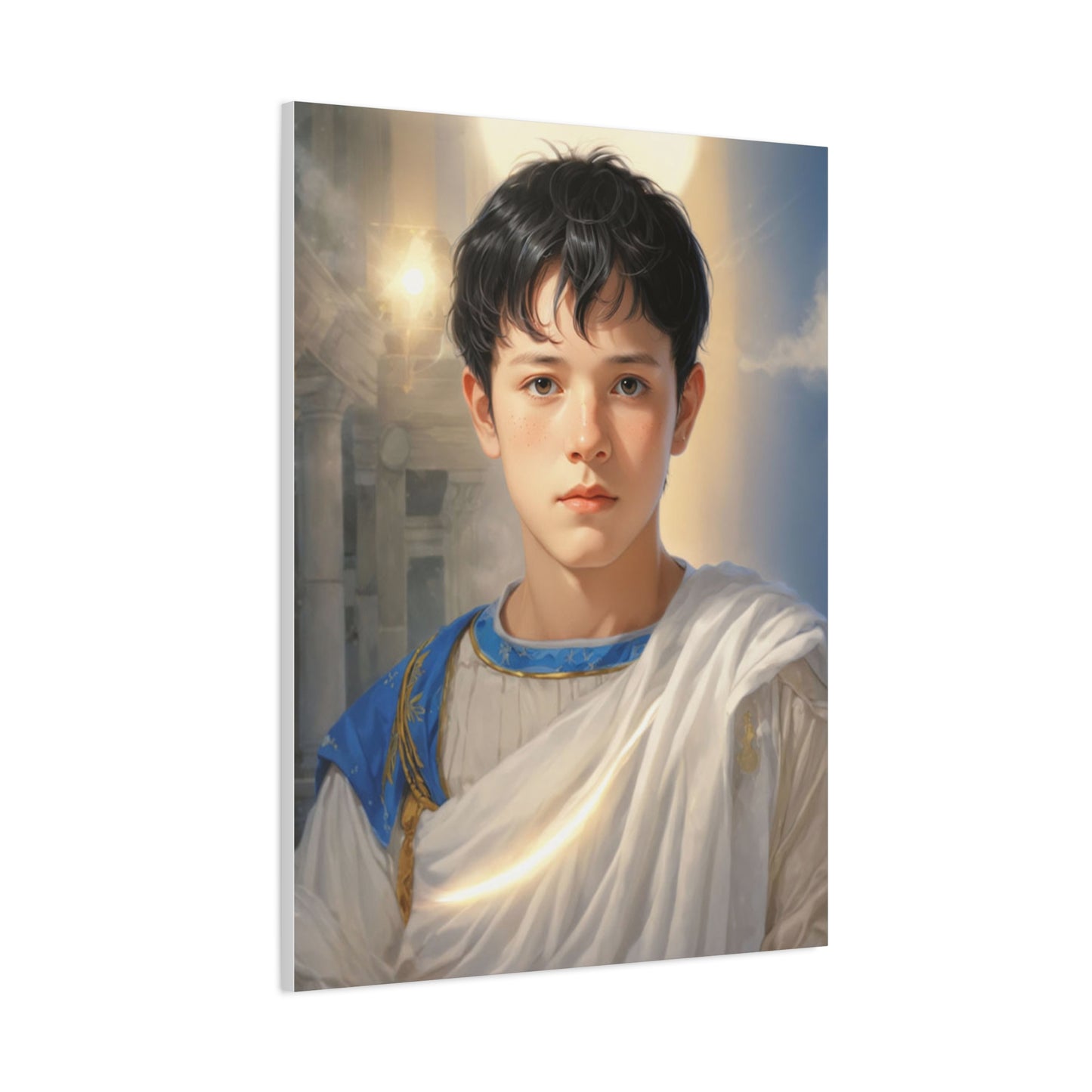 Ready to Hang - St. Pancras of Rome saint Catholic Canvas Wall Art, Christian Decor