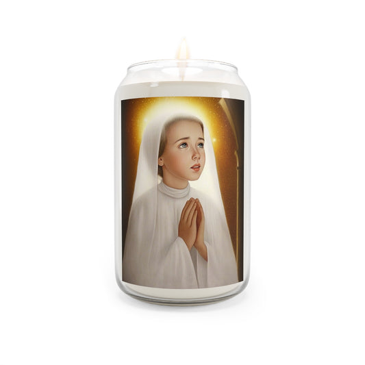Blessed Imelda Lambertini Catholic Serenity Scented Candle, 13.75oz | Relaxation Gift, Home Decor, Calm Atmosphere, Religious Decor