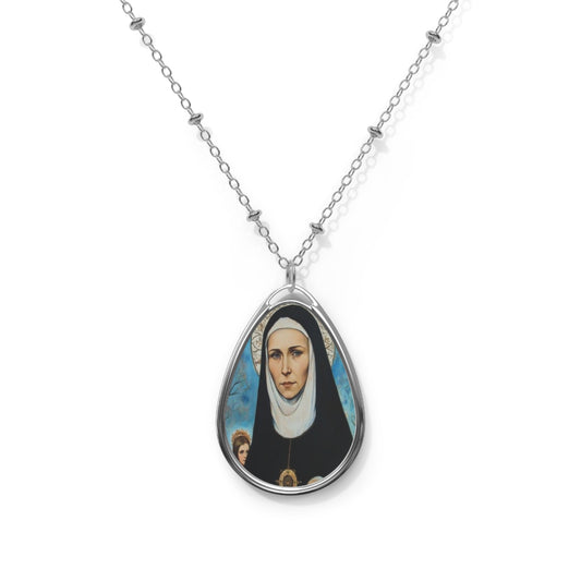 St. Alice Alicja Kotowska Catholic Necklace Drop Pendant