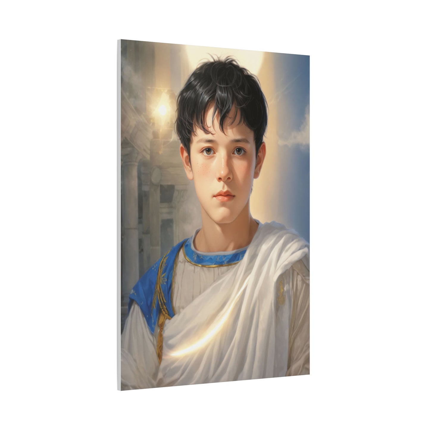 Ready to Hang - St. Pancras of Rome saint Catholic Canvas Wall Art, Christian Decor