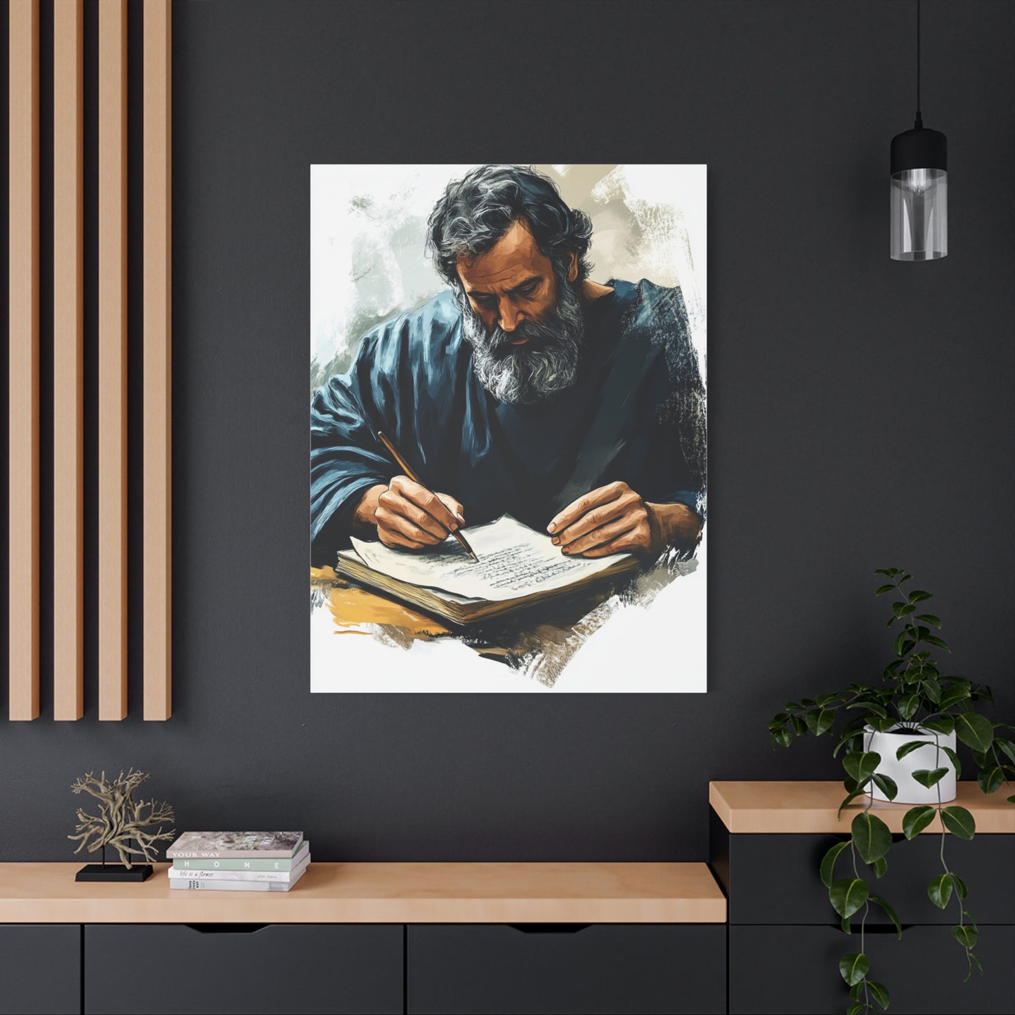 Ready to Hang - St. Paul the Apostle Catholic Canvas Wall Art, Christian Decor