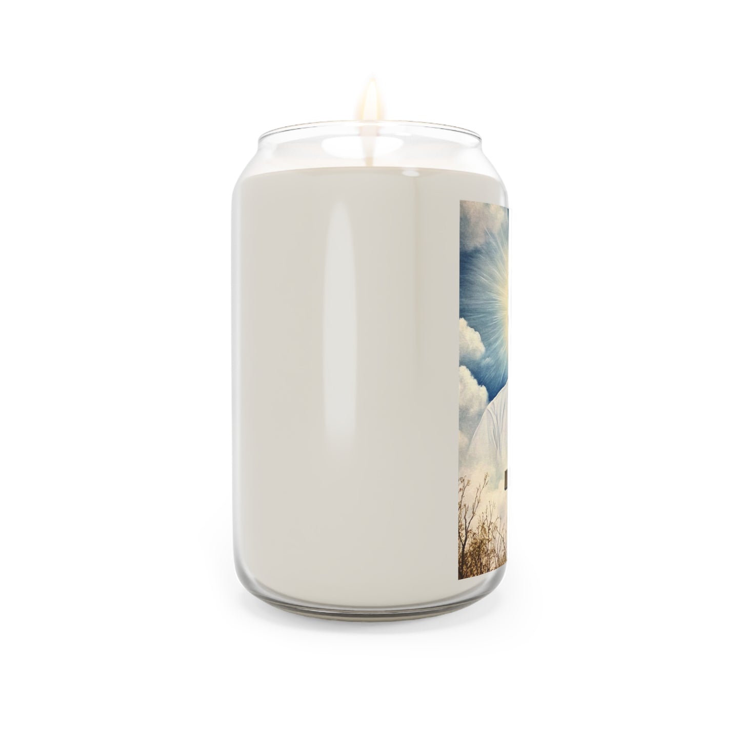 Bl. Alberto Marvelli Catholic Serenity Scented Candle, 13.75oz | Relaxation Gift, Home Decor, Calm Atmosphere, Religious Decor