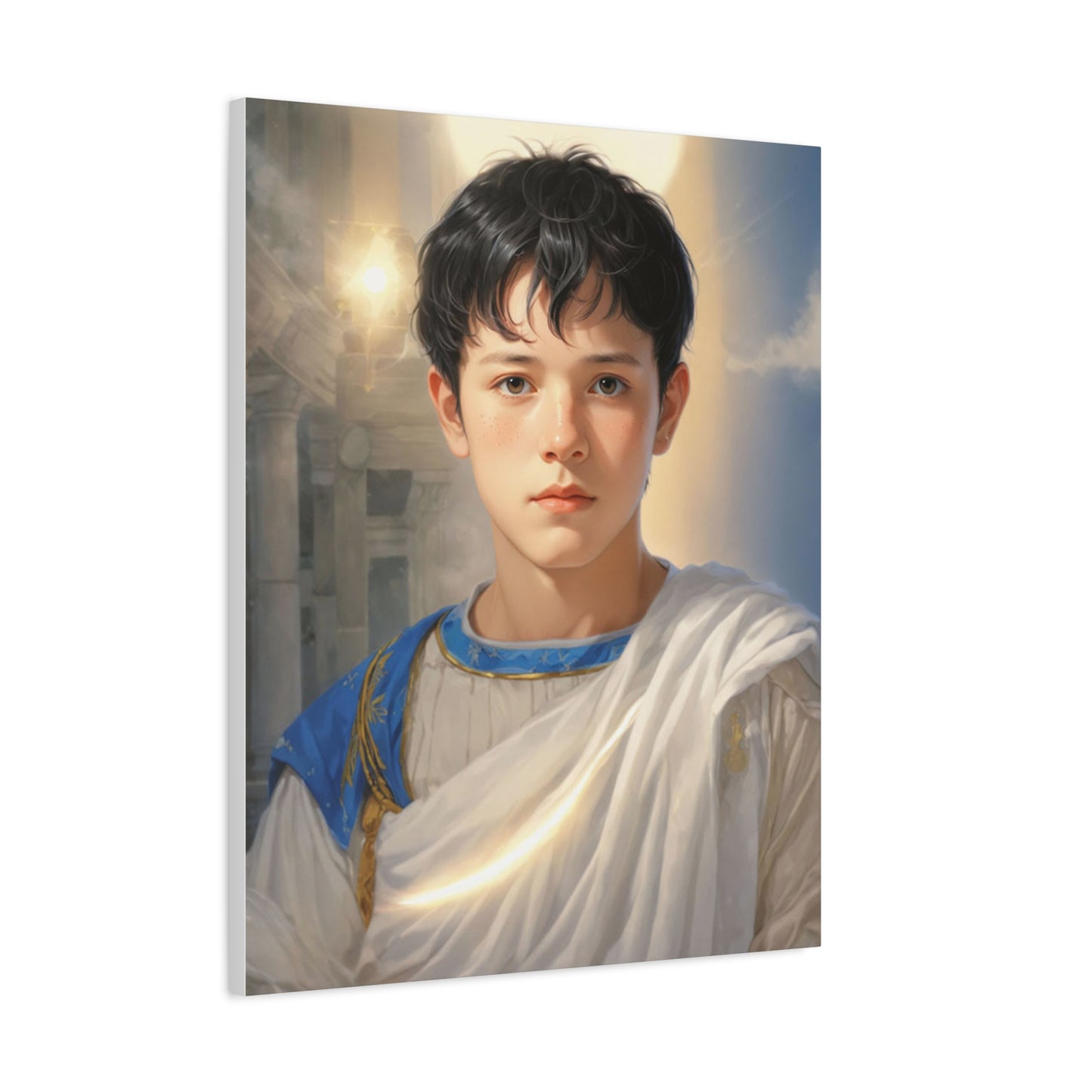 Ready to Hang - St. Pancras of Rome saint Catholic Canvas Wall Art, Christian Decor