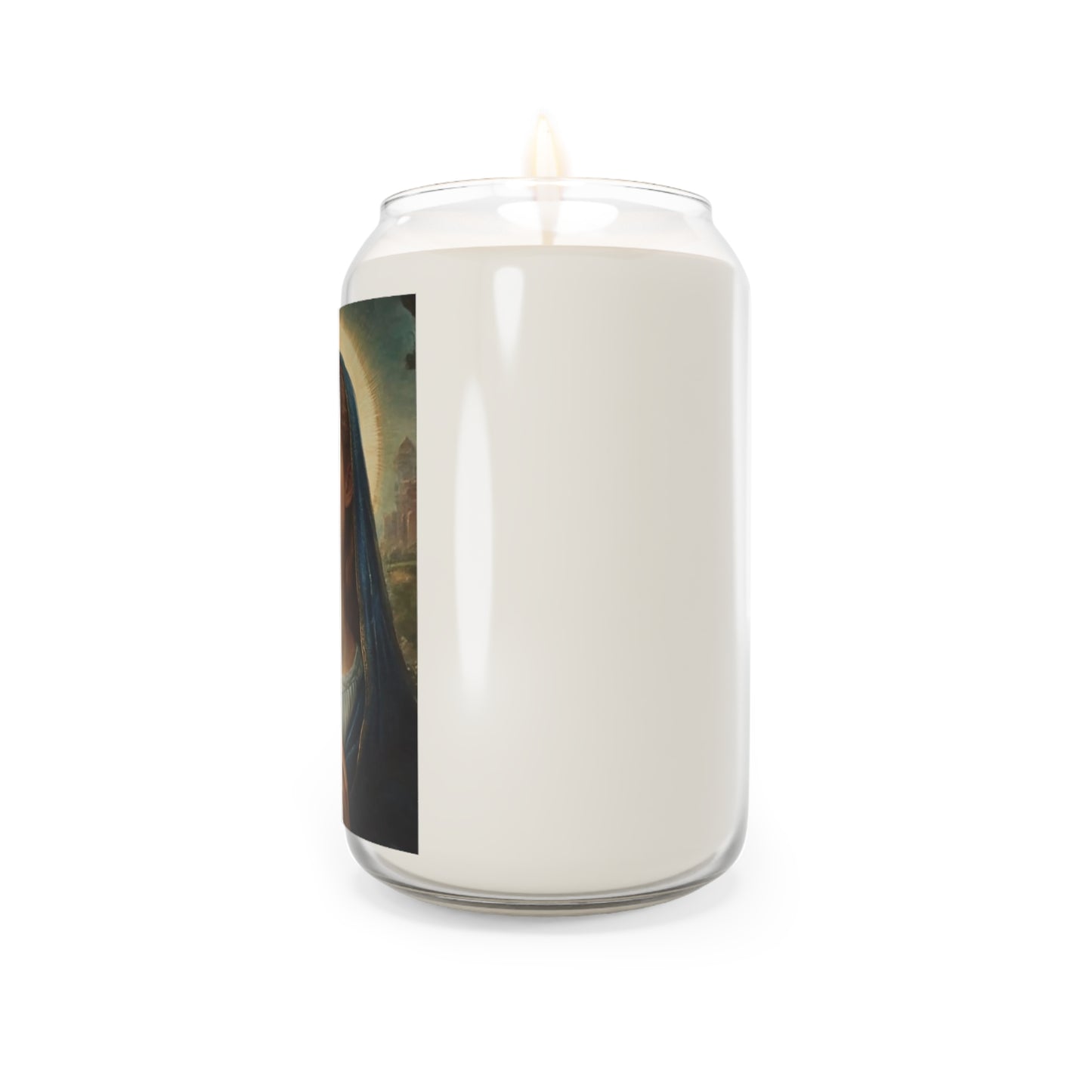 St. Angela Merici Catholic Serenity Scented Candle, 13.75oz | Relaxation Gift, Home Decor, Calm Atmosphere, Religious Decor