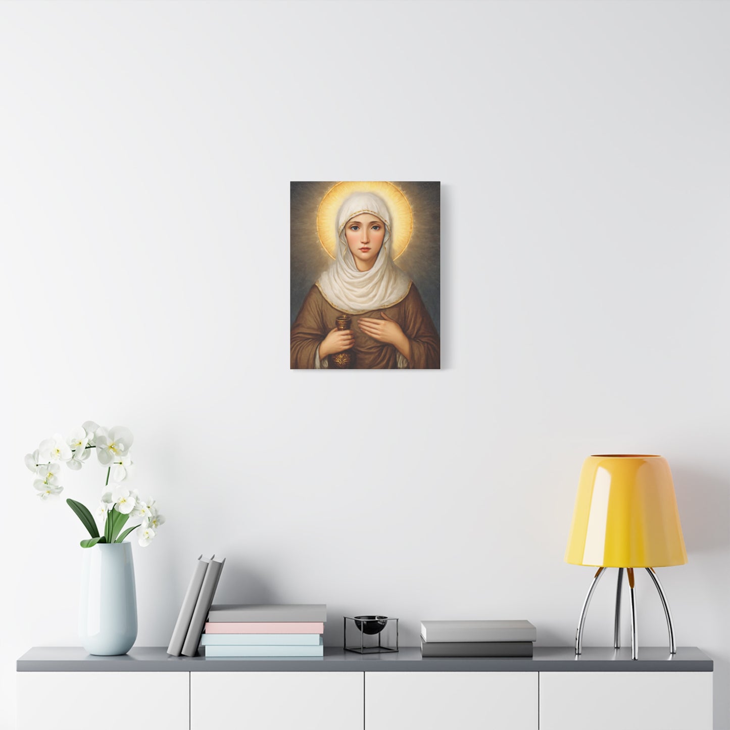 St. Joanna the Myrrhbearer Religious Canvas Wall Art, Christian Decor