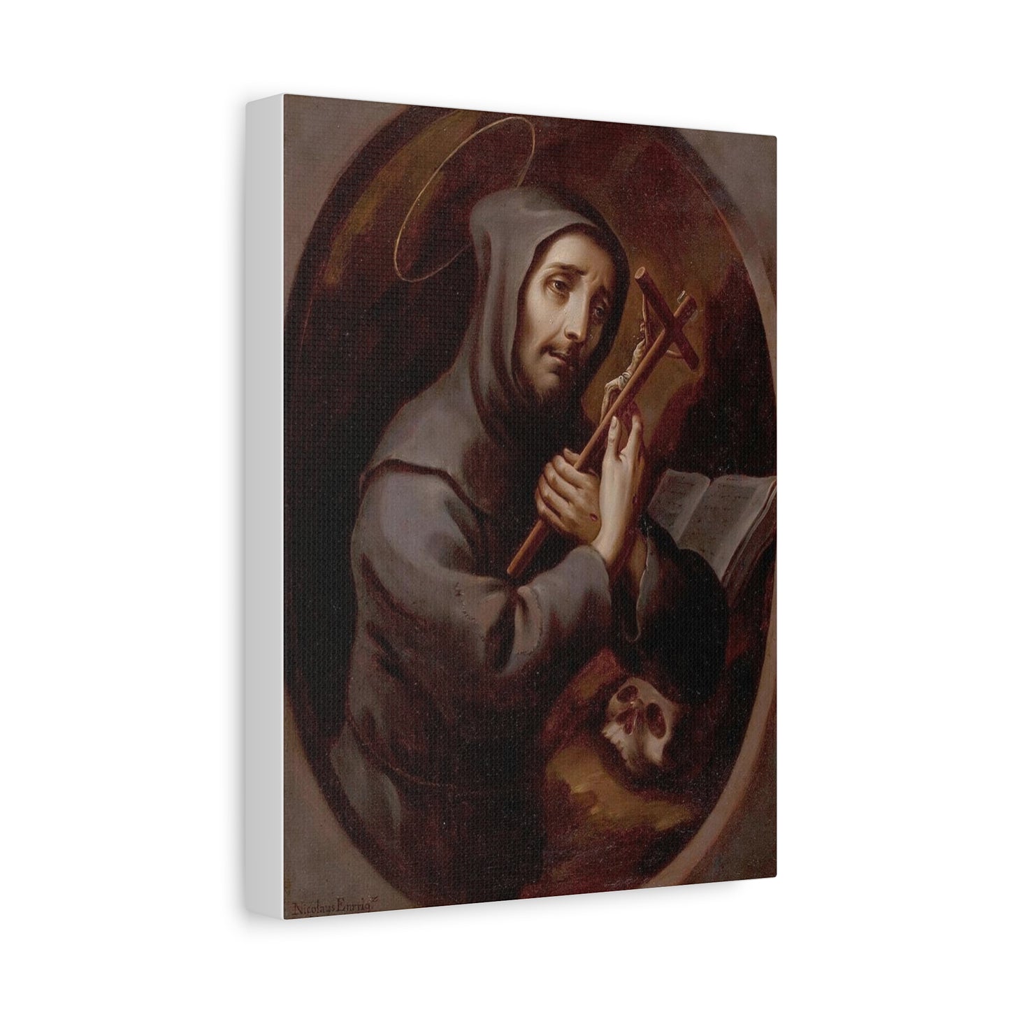St Francis Catholic HQ Print on Canvas Ready To Hang - Virgin Mary Canvas