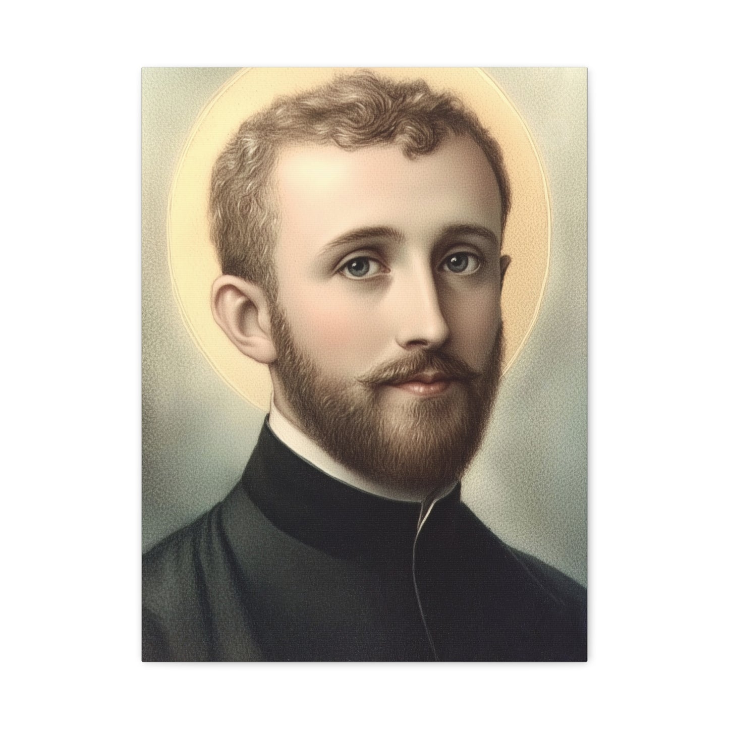 Ready To Hang - St. Rene Goupil Catholic Canvas Wall Art, Christian Decor