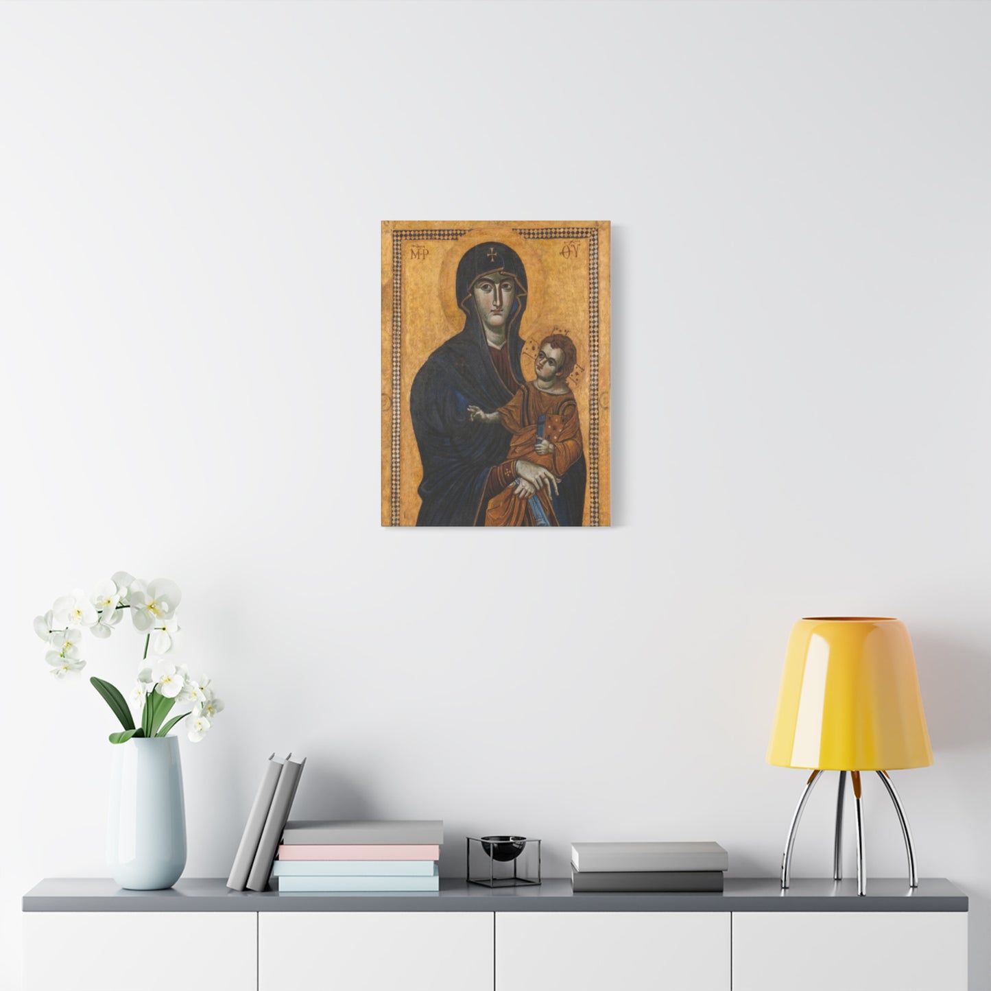Salus Populi Romani Catholic HQ Print on Canvas Ready To Hang - Virgin Mary Canvas