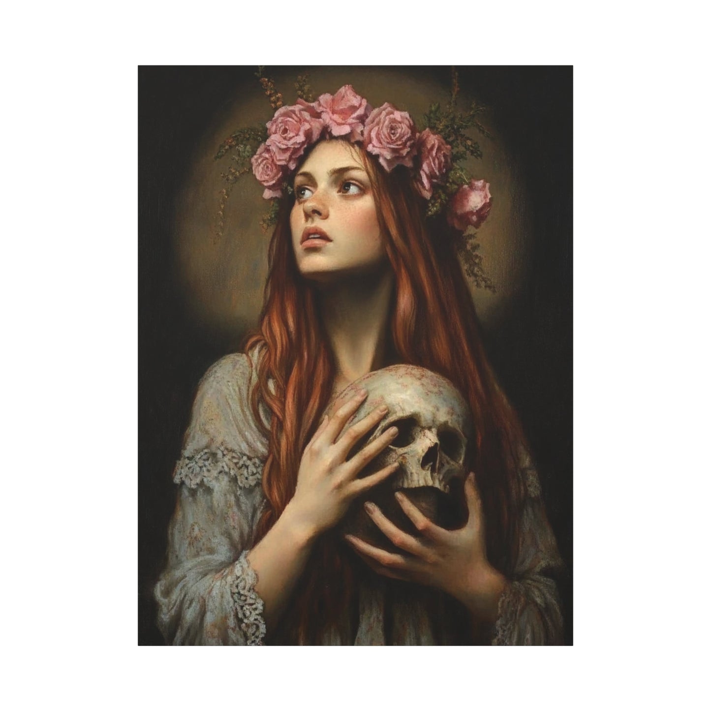 Ready To Hang - St. Rosalia la Santuzza Catholic Canvas Wall Art, Christian Decor