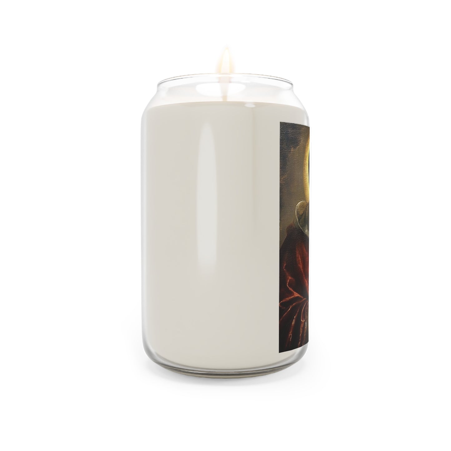 St. Charles Borromeo Catholic Serenity Scented Candle, 13.75oz | Relaxation Gift, Home Decor, Calm Atmosphere, Religious Decor