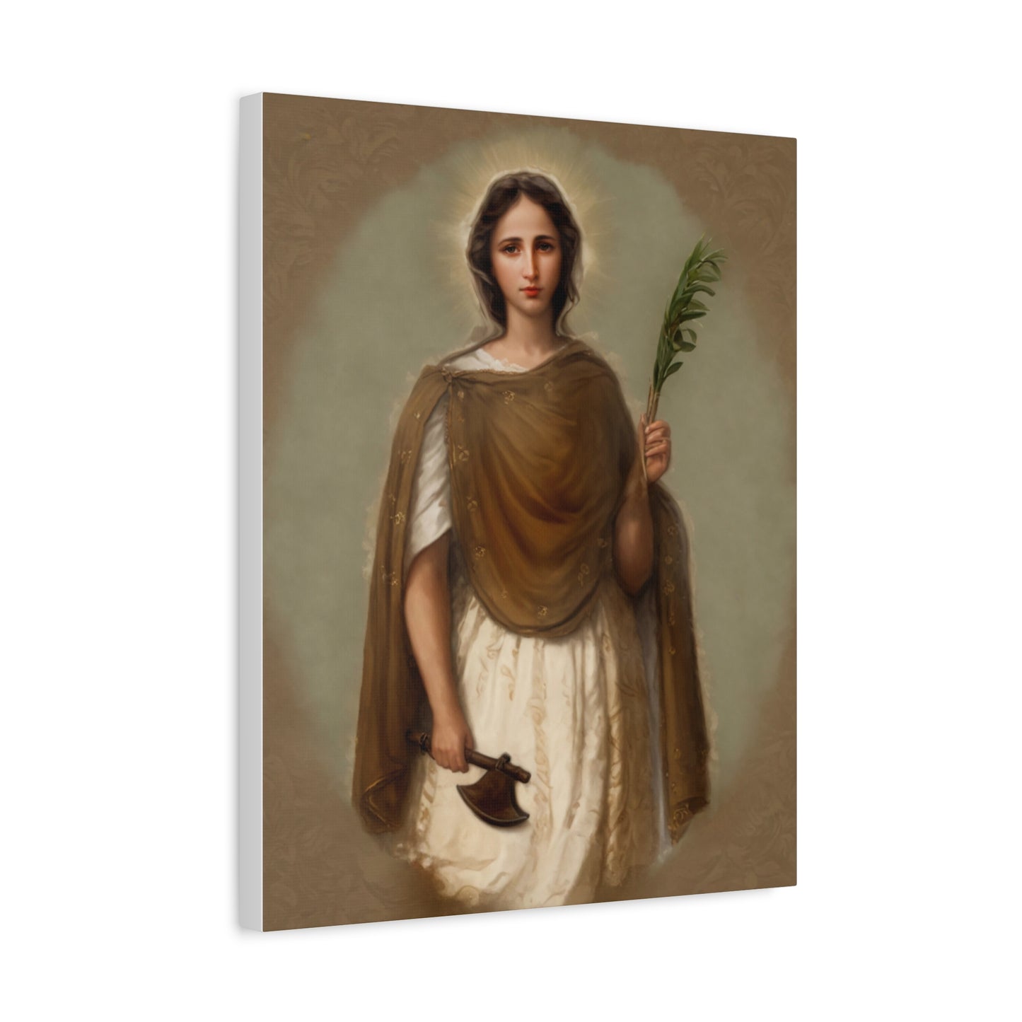 St. Engracia Catholic Canvas Wall Art, Christian Decor