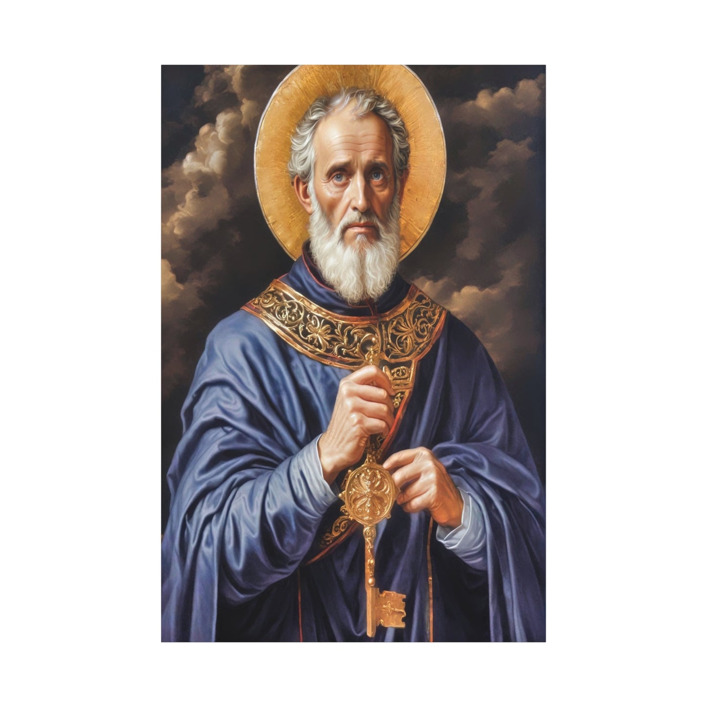 Ready To Hang - St. Peter Catholic Canvas Wall Art, Christian Decor