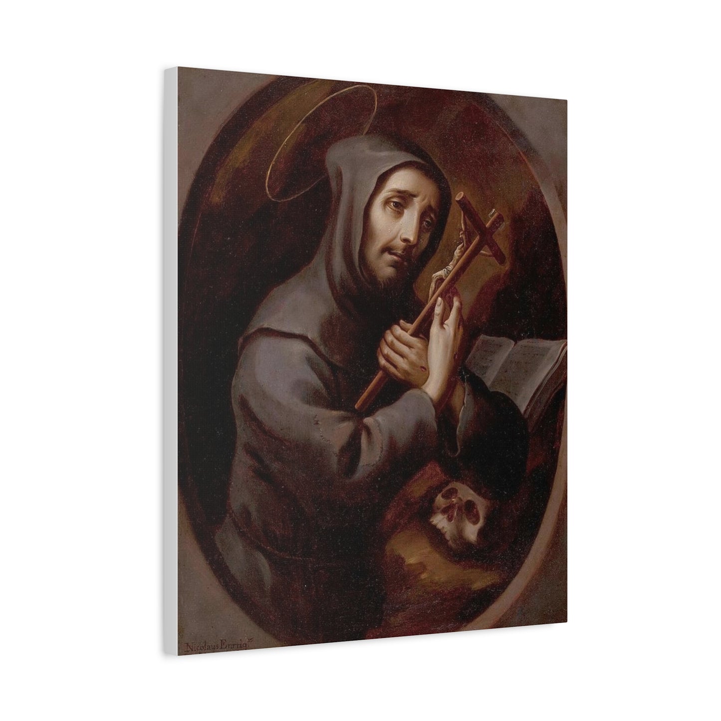 St Francis Catholic HQ Print on Canvas Ready To Hang - Virgin Mary Canvas