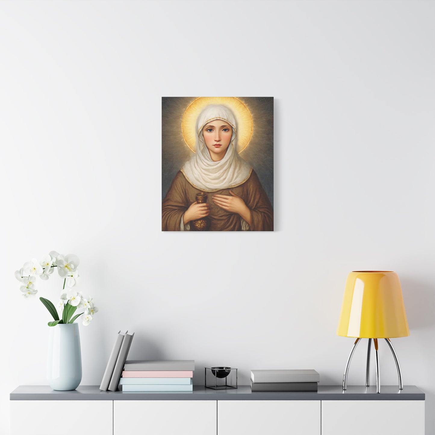 St. Joanna the Myrrhbearer Religious Canvas Wall Art, Christian Decor