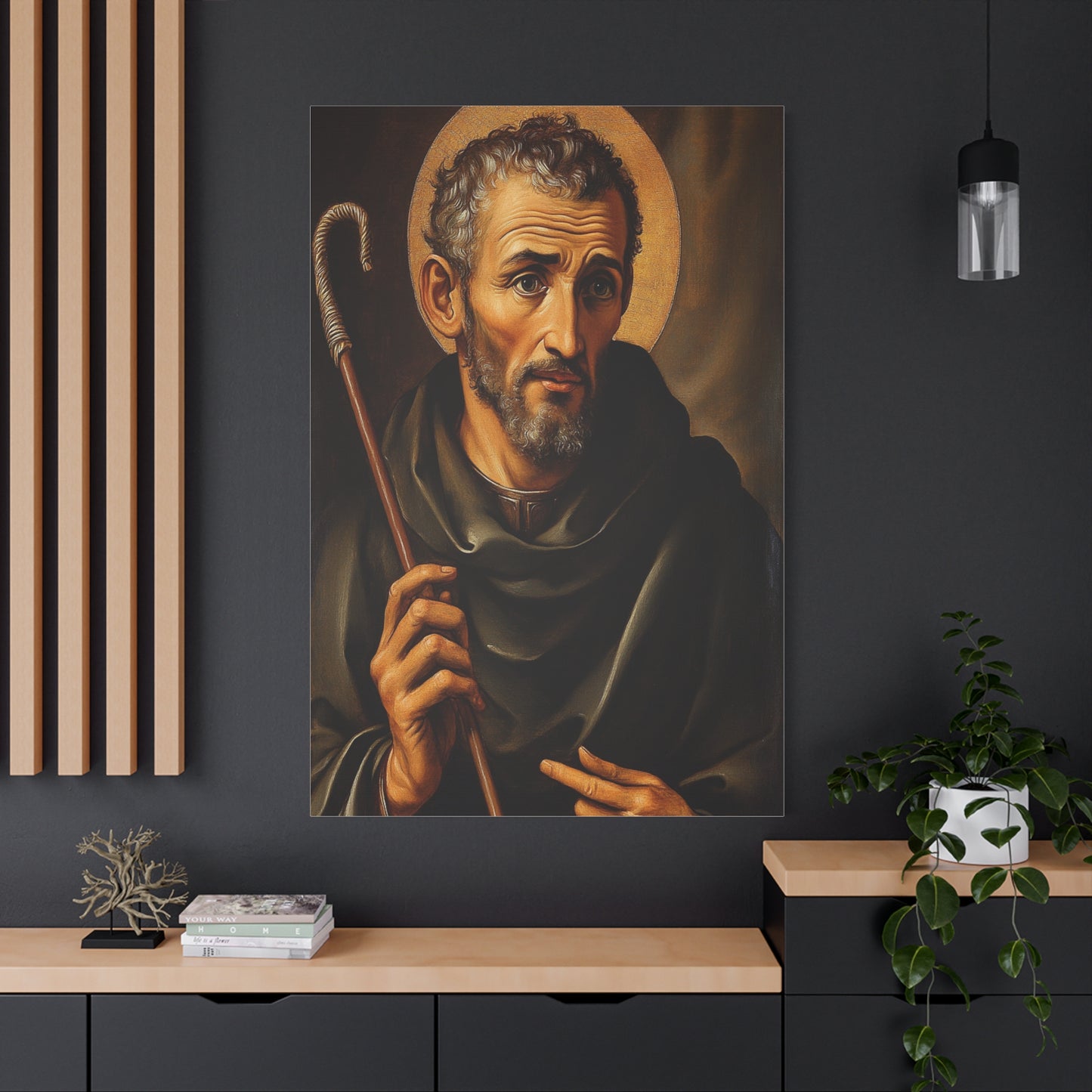 Ready to Hang - St. Peter Canisius Catholic Canvas Wall Art, Christian Decor