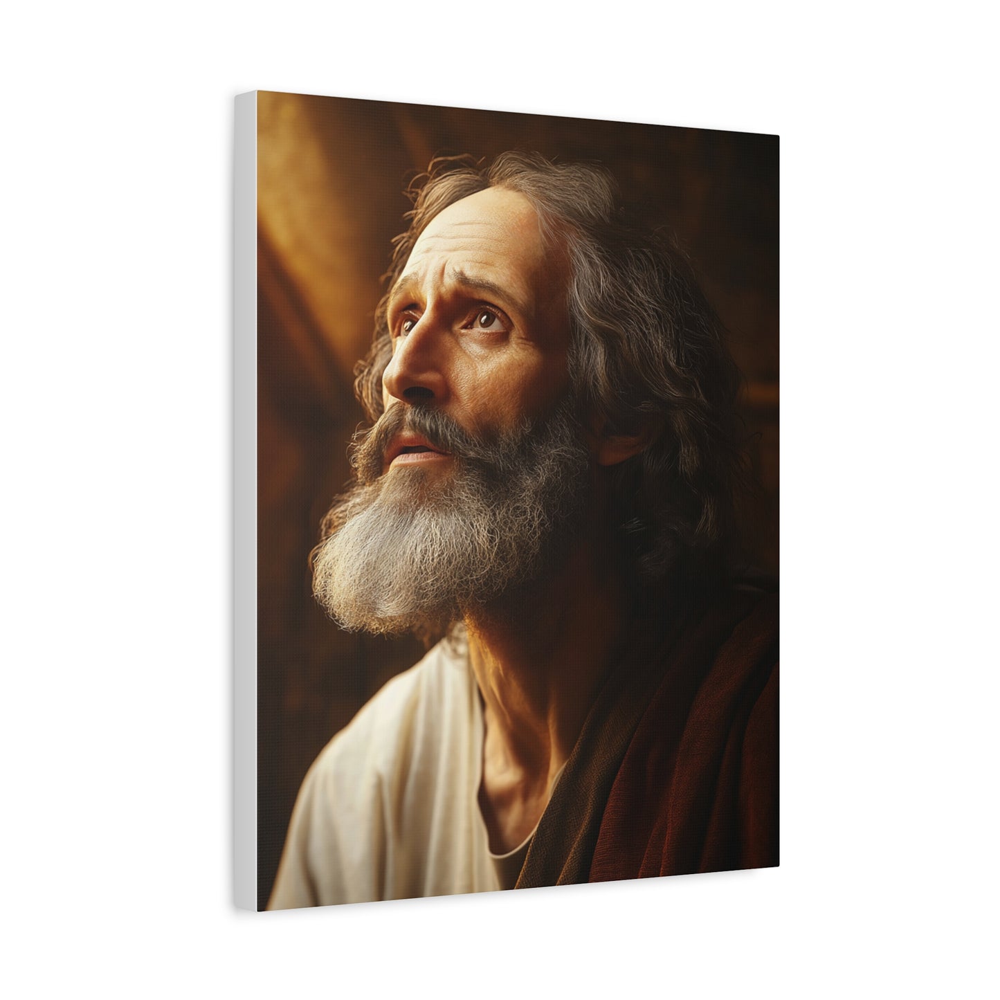 St. Matthew Apostle and Evangelist Catholic Canvas Wall Art, Christian Decor